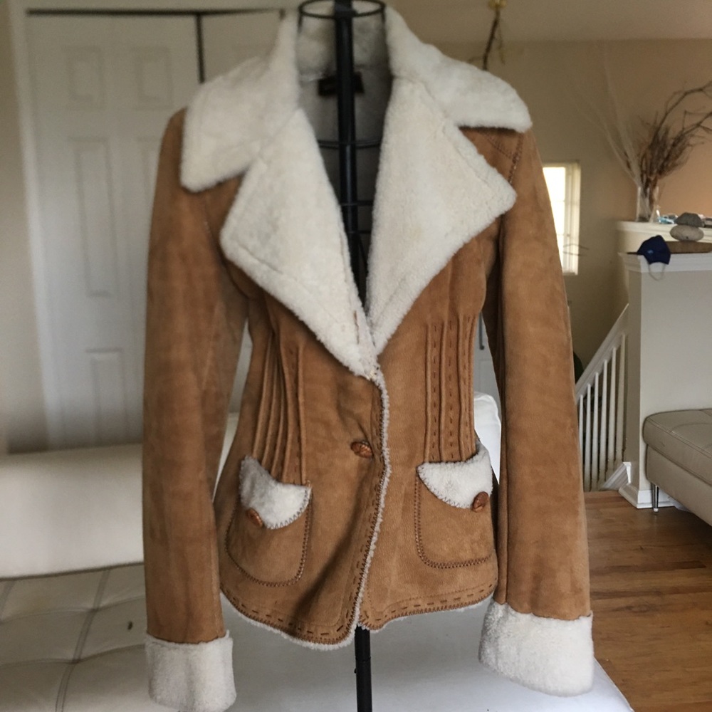 C  camel jacket
